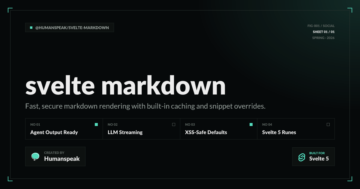 svelte-markdown logo